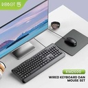Robot KM2600 KM-2600 Keyboard & Mouse Combo Wired Robot