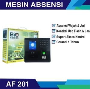 [FP-BFG-AF201] BIO FINGER AF-201 MESIN ABSENSI WAJAH DAN SIDIK JARI BIO FINGER AF201