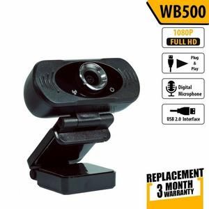 [WC-MT-WB500] Webcam M-Tech WB500 / Mtech WB 500 1080P Full HD With Microphone