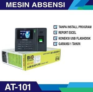 MESIN ABSENSI SIDIK JARI REPORT EXCEL BIO FINGER AT 101 AT101 GARANSI