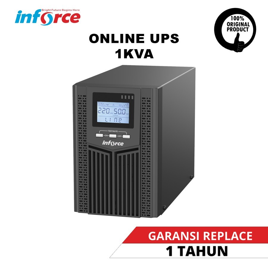 [1731145066274784299] UPS Online Inforce 1kVA / 1 kVA 900watt 900 watt 1000