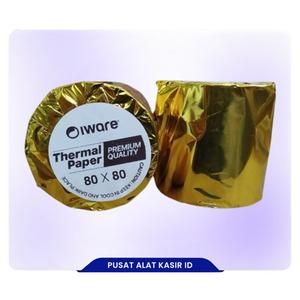 [KRTS-IW-80X80] IWARE Kertas Thermal 80X80 Printer Thermal Roll 80 X 80 Mm - Thermal Paper Struk