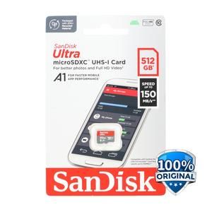 [MSD-SND-512GB] MicroSDXC Card UHS-I A1 150MB/s 512GB SanDisk Ultra