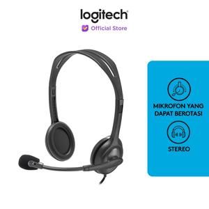 Logitech H110 / H-110 Headset Logitech Stereo Single Jack 3.5mm