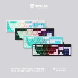 [KB-RX-K9E] Rexus Keyboard Gaming K9E / K-9E BATTLEFIRE RGB Gaming Keyboard