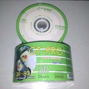 CD-R GT PRO HQ 56X SPEED PACK ISI 50 1 CONE CDR GTPRO HQ