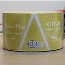CD-R POWER PLUS 56X SPEED PACK ISI 50 1 CONE CDR POWER PLUS