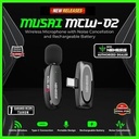 NYK Mic Wireless MCW 02 / MCW02 NC Wireless Clip On Microphone