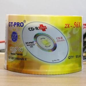 CD-R GT PRO PLUS 56X SPEED PACK ISI 50 1 CONE CDR GTPRO PLUS