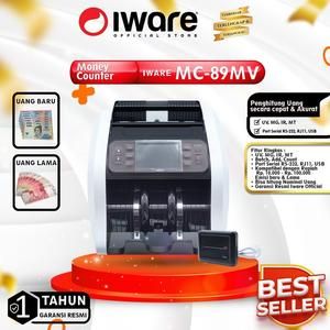 Mesin Penghitung Uang Iware MC-89MV Mix Value Counter IWARE MC89MV