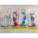 Kabel Data Wellcome 2IN1 Usb Micro - Lightning / IP Ecer Kabel Flat 1M