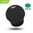 Robot RP-02 RP02 With Ergonomic Wrist Rest Mousepad PC / Laptop Black