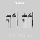 Rexus Earphone Gaming Magnetic EP5 / EP-5 + Mic with control Volume