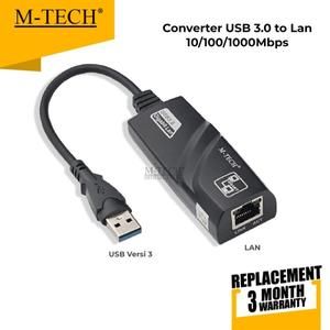 [CNV-MT-USB] M-Tech USB 3.0 to LAN Cable / MTech USB to LAN GIGABIT