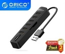 ORICO USB HUB TWU2-6AST USB 2.0 HUB 3/6 PORT + CARD READER