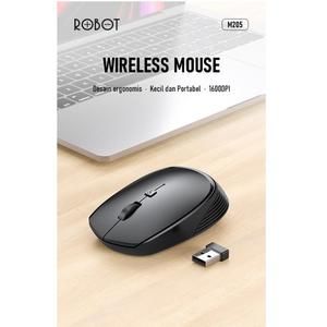 Robot M205 / M-205 Wireless Mouse Optical 2.4Ghz 1600DPI