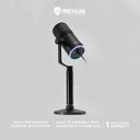 Microphone Gaming Condensor RX-CM10 360° Rotating Ballhead w/ RGB LED