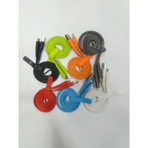 Kabel Data Wellcome 1 Meter Usb Micro 1M 3A Ecer Kabel Flat Micro