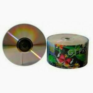 CD-R GT PRO Butterfly 56X SPEED PACK ISI 50 ECER CDR GTPRO Bu