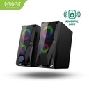 Robot Speaker Gaming RS-200 ROBOT RS200 Stereo USB Speaker 3.5mm