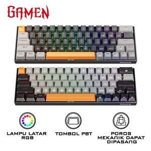 GAMEN Titan III / 3 Mechanical Switch Blue RGB Wired Keyboard Gaming