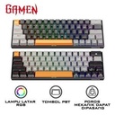 GAMEN Titan III / 3 Mechanical Switch Blue RGB Wired Keyboard Gaming