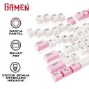 GAMEN GKM-01 PBT Keycaps for Mechanical Keyboard / Keycaps GMK01