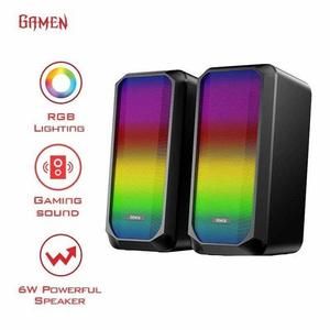 GAMEN Speaker GS6 / GS-6 Multimedia Speaker Gaming / Sound Audio RGB