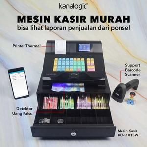 Kanalogic KCR-181SW Cash Register KCR181SW Black Cash Drawer