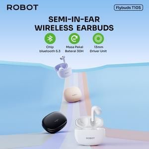 ROBOT TWS Flybuds T10S / T-10S Ear Wireless Earbuds Bluetooth 5.3 IPX4