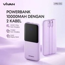 RF27 VIVAN VPBE10 / VPB-E10 POWERBANK 10000 MAH FAST CHARGING 22.5W PD
