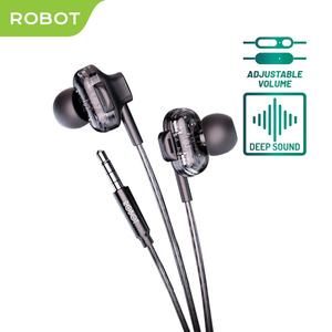 Robot RE-30 Headset Earphone ROBOT RE30 Speaker In Ear Wire Earphone