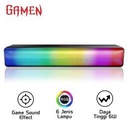GAMEN GS8 Multimedia Speaker Gaming GS-8 RGB Lights Soundbar Speaker