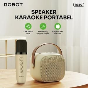 ROBOT RB50 Bluetooth Speaker RB-50 Speaker Portable RGB Bluetooth 5.3