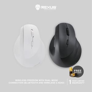 [MS-RX-QV-260] Mouse Rexus Clif QV-260 QV260 Vertical Gaming Mouse Wireless Dual-Mode