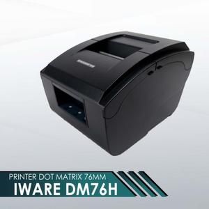 Printer Kasir Dotmatrix DM-76H Usb Iware DM76H Manual Cutter