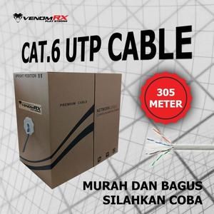 KABEL LAN VENOM RX CAT6 1ROLL (305M) KABEL UTP VENOMRX