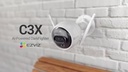 EZVIZ C3X 1080P DUAL LENS AI DETECTION IP CAMERA CCTV EZVIZ C-3X 1080P