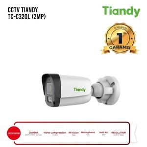 IP CAMERA CCTV TIANDY 2MP TC-C32QL - AUDIO+DUAL LIGHT, COLOR TC C32QL