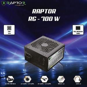 Power Supply RAPTOR 700Watt RG 7R - PSU GAMING RGB 700W FULL MODULAR