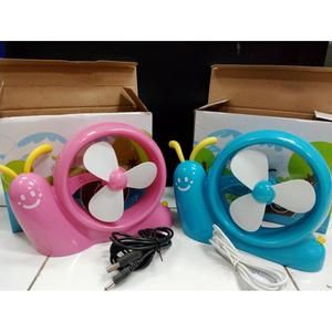 IPAS ANGIN MINI Portable USB / Mini Fan Kipas Angin Karakter USB
