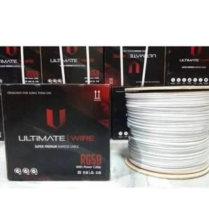 KABEL CCTV RG59+P 300 METER ULTIMATE WIRE (KABEL CCTV + POWER)