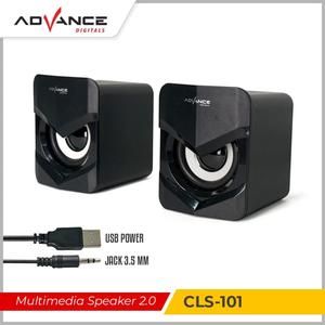 Speaker Advance CLS-101 CLS101 Multimedia Channel 2.0 Superbass