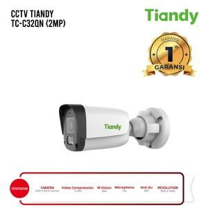 IP CAMERA CCTV TIANDY TC-C32QN 2MP AUDIO POE ONVIF IR OUTDOOR