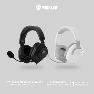 [HS-RX-F90] Rexus Headset Gaming Vonix F90 With Detachable Microphone
