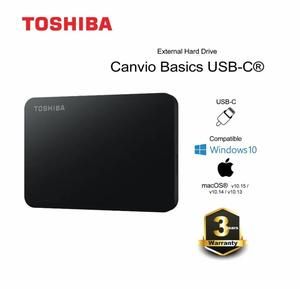Hardisk Toshiba Canvio Basic Type C - HDD / Harddisk External