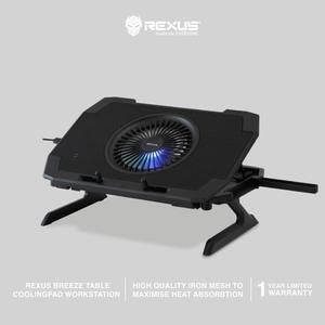 [CP-RX-B175] Rexus Cooling Pad Table Coolingpad Workstation Breeze B-175 Rexus B175