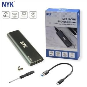 CASE SSD Enclosure Casing SSD M2 NVME Type C NYK USB 3.1 To M.2 NVME