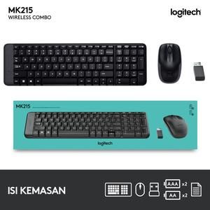Keyboard Logitech MK215 Wireless Keyboard Mouse MK-215