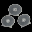 Kotak CD / DVD Oval Plastik Transparan